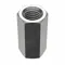 Coupling Nut, 1-3/4 Inch Length, 5/8-11 Thread Size, 18-8 Grade