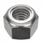 Lock Nut, 0.625 Inch Flange Dia., 7/16-14 Thread Size, 18-8 Grade, 25PK