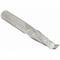 Solid Router Bit, Spiral Upcut, 1/4 In, 1 In, 2 1/2 In, 25 Degree Helix Angle