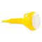 Double Capped Funnel, 14-1/4 Inch Spout Length, 1-1/2 Quart, Yellow