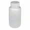 Bottle, 8.5 oz Labware Capacity, Polypropylene, Includes Closure, 12 Pack