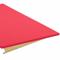 Polyethylene Sheet, Standard, 24 x 4 Ft, 1 Inch Thickness, Red, Closed Cell, Plain, Firm