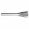 Inverted Cone Bur, Single Cut, 3/32 Inch Size Shank Dia, 3/32 Inch Size Head Dia, SN-61