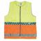 Ems SVest, SVest Ansi Class Class 2, Green, Polyester, 4Xl Vest Size