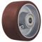 Hjul med järnkärna, slitbana av polyuretan, 7 7/8 tums hjuldiameter, 3520 pund. Ladda betyg