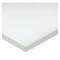 Rectangle Stock, 3 Inch Plastic Thick, White, Opaque, 9100 Psi Tensile Strength