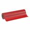 Silicone Roll, 36 Inch X 10 Ft, 0.375 Inch Thickness, 30A, Plain Backing, Red, Smooth