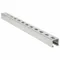 Strut Channel - Slotted, Aluminum, Pla Inch, 12 ga Gauge, 10 ft Overall Length