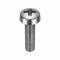 Machine Screw Plain M2.5 X 0.45 X 10 Length, 50PK