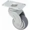 High-Performance Medical Plate Caster, 3 Inch Dia, Swivel