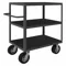 Instrument Cart With Flush Metal Shelves, 1200 Lb Load Capacity, 36 In X 24 Inch