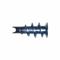 Wall Anchor, Combo Head Phillips/Slotted Screw Type, Zamac Anchor, 2500PK