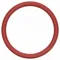 O-Ring, 14 mm Inside Dia, 17 mm Outside Dia, 17 mm Actual Outside Dia, Red, 50 PK