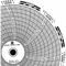 Circular Paper Chart, 4 Inch Chart Dia, -40 to 50, 60 Pack