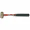 Copper Mallet, Wood Handle, 16 Oz Head Wt, 1 1/8 Inch Dia, 2 5/8 Inch Head Lg