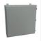Enclosure, 30 x 30 x 8 Inch Size, Wall Mount, Carbon Steel, Ansi 61 Gray