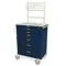 Tall Anesthesia Cart, 66.75 x 37.5 x 22 Inch Size