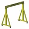 Portable Gantry Crane, 2000 Lb Load Capacity, 192 Inch Min. I Beam Height, 14 Ft