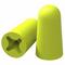 Ear Plugs, Bullet, 32 Db Nrr, Gen Purpose, Uncorded, Disposable, Roll-Down, Yellow, 60 Pack