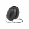 Ear Muffs, Behind-the-Neck Earmuff, 22 dB NRR, Foam, Black