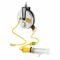 Extension Cord Reel With Hand Lamp, White