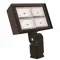 LED Floodlight, Trunnion Mount Type, 14700 Lumens, 124W