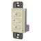 Dimmer Switch, Low Voltage, Latching, 0-10VDC, Ivory