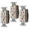 Gfci Receptacle, 15A 125V, 2-P 3-W Grounding, 5-15R, Light Almond, 3 Pk