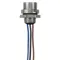 Inverse Receptacle, Female, Dual Key, 5 A, 5 Pole