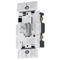 Dimmer Switch, Toggle, Three Way, 600W, 120VAC, White