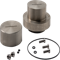 Top Cap/Base Set, 70mm, Stainless Steel