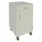 Mobile Cabinet, Size 18 x 22 x 32-3/8 Inch, Pearl White