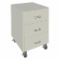 Mobile Cabinet, Size 18 x 22 x 27-1/4 Inch, Pearl White