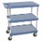 Laboratory Utility Cart, Blue, 36-7/8 Inch Height