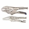 Locking Plier, Curved, 1 7/8 in 2 Inch Max Jaw Opening, 6 in 10 Inch Overall Length