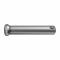 Clevis Pin, Standard, 18-8 rostfritt stål, 0.375 tum X 2-3/4 tum längd