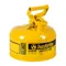 Safety Can, Flame Arrester, Type I, 1 Gallon, 11 Inch Height, Yellow