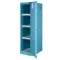 Corrosive/Acid Safety Cabinet, 3 Shelves, 1 Door, Self Close, 54 Gallon, Blue