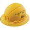 Σκληρό καπέλο, αεριζόμενο, πλήρες, Κατηγορία C, μέγεθος 6.5 έως 8, ABS, κίτρινο