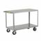 Flat Handle Utility Cart, 3600 lb Load Capacity, 48 Inch x 24 Inch, 48 Inch x 24 in
