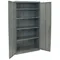 Storage Cabinet, 36 Inch x 18 Inch x 78 Inch, Turn Handle Handle & Keyed, Frame, Shelves