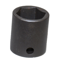 Impact Socket, SAE, 6 Point, 3/8 Inch Drive, 1/2 Inch Size, Alloy Steel