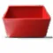 Elevator Bucket, 10 1/4 Inch Length, 5 Inch Depth, Polyethylene, Red