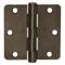 Five Knuckle Hinge, 3 Holes per Leaf, 3 1/2 Inch Door Leaf Width, 270 Deg Range of Motion