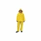 3-Piece Rainsuit, Detachable Hood, Jacket/Bib Overall, Yellow