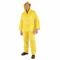 3-Piece Rainsuit, Detachable Hood, Jacket/Bib Overall, Yellow