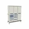 Medical Mobile Cart Light Taupe