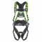 Full Body Harness, Climbing/Positioning, Back/Chest/Hips, With Belt, Aluminum