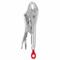 Locking Plier, Curved, Lever, 1 Inch Max Jaw Opening, 4 Inch Overall Length