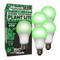 Light Bulb, Green Spc Grow Room LED, PK 4, A19, 60W INC Watt Eq, 120 V, 11 W Watts, LED